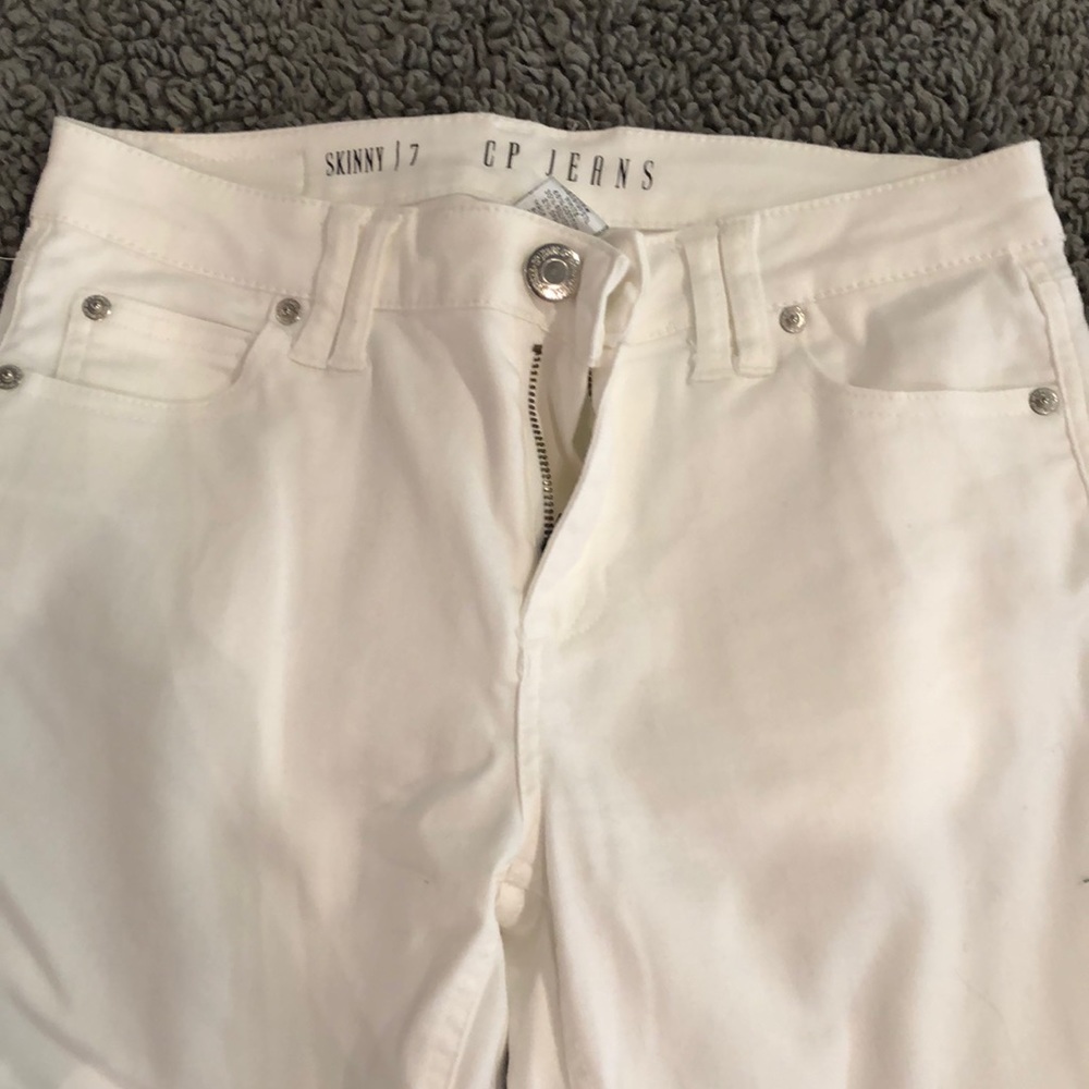 White  skinny jeans